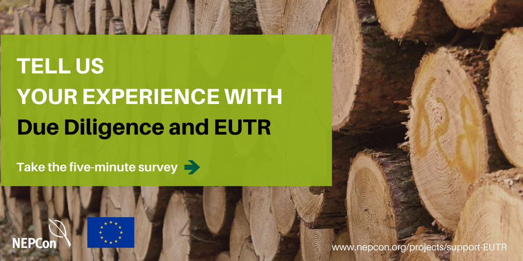 Survey banner_ Legal timber in the EU 2018